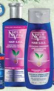 Natur Vital Hair S.O.S Fortifying Shampoo Or Revitalizing Conditioner Assorted-300ml Each