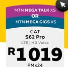 Cat S62 Pro LTE/HD Voice-On MTN Mega Talk XS Or MTN Mega Gigs XS