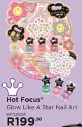 Hot Focus Glow Like A Star Nail Art HF025GF