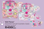 Hot Focus Assorted Carryall Cosmetic Cases HF048GF/HF048TB-Each