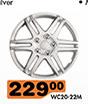 Midas Style Wheel Cover Sets 14"
