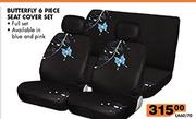 Butterfly 6-Piece Seat Cover Set LA60/70