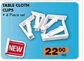 Table Cloth Clips 4-Piece Set