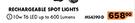 Rechargeable 10W T6 LED Up To 600 Lumens Spot Light MS4390-D