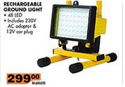 Rechargeable 48 LED Ground Light