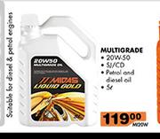 Multigrade 20W-50-5Ltr