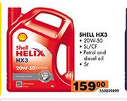 Shell Helix HX3 20W-50-5Ltr
