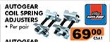Autogear Coil Spring Adjusters-per pair