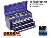 Midas 90-Piece Tool Kit 1/2" & 3/8" Drive