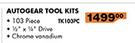 Autogear 103 Piece Tool Kits