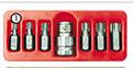 Autogear Sockets And Kit Sets 7-Piece Hex Bit Set-Per Set