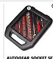 Autogear Sockets Set 47-Piece Socket & Bit Set 1/4"
