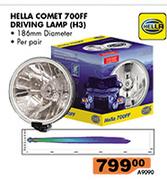 Hella Comet 186mm Diameter 700FF Driving Lamp (H3)-Per Pair
