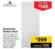 Swartland Townsend Timber Door
