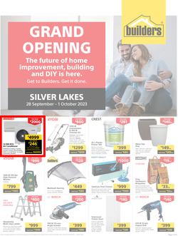 Builders : Grand Opening Silver Lakes (28 September - 01 October 2023), page 1