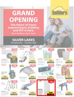 Builders : Grand Opening Silver Lakes (28 September - 01 October 2023), page 1