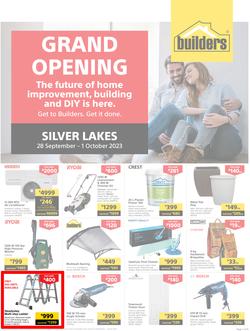 Builders : Grand Opening Silver Lakes (28 September - 01 October 2023), page 1