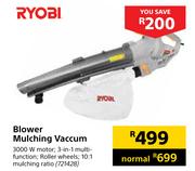 Ryobi Blower Mulching Vacuum
