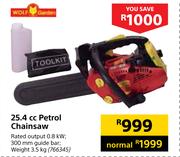 Wolf Garden 25.4cc Petrol Chainsaw