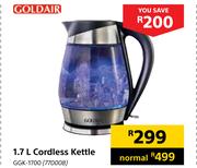 Goldair 1.7L Cordless Kettle GGK-1700 770008