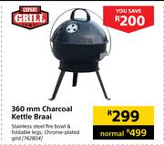 Expert Grill 360mm Charcoal Kettle Braai 742804