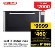 Goldair 100Ltr Built-in Electric Oven GEO 9110E