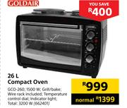 Goldair 26Ltr Compact Oven GCO 260 662401