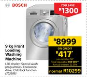 Bosch 9Kg Front Loading Washing Machine 702689