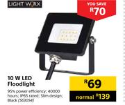 Lightworx 10W LED Floodight 563054