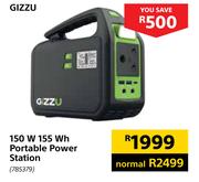 Gizzu 150W 155Wh Portable Power Station 785379