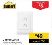 Builders 2-Lever Switch 596877