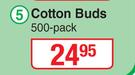 Softi Cotton Buds 500 Pack