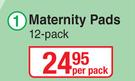 Softi Maternity Pads 12 Pack-Per Pack