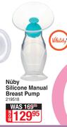 Nuby Silicone Manual Breast Pump