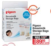 Pigeon Breastmilk Storage Bags 25 Pack-Per Pack