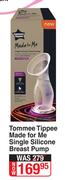 Tommee Tippee Made For Me Single Silicone Breast Pump