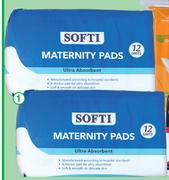 Softi Maternity Pads 12 Pack-Per Pack