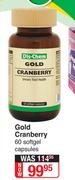 Dis-Chem Gold Cranberry-60 Softgel Capsules