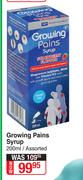 Growing Pains Syrup Assorted-200ml