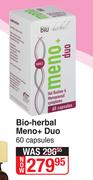 Bio Herbal Meno + Duo 60 Capsules