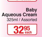  Purity Elizabeth Anne's Baby Aqueous Cream Assorted-325ml Each