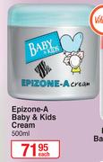 Epizone A Baby & Kids Cream-500ml Each