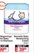 Bennetts Baby Moisturising Cream-500ml