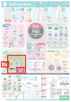 Dis-Chem : It's All About Baby And Tots (16 July - 15 August 2021), page 3