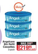 Angelcare Bin Refill Cassettes (3 Pack)-Per Pack