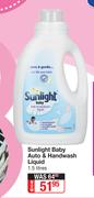 Sunlight Baby Auto & Handwash Liquid-1.5Ltr