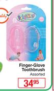 Baby Things Finger Glove Toothbrush Assorted