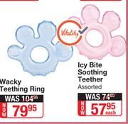 Nuby Icy Bite Soothing Teether Assorted-Each
