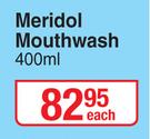 Meridol Mouthwash-400ml Each