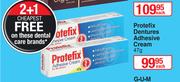 Protefix Dentures Adhesive Cream-47g Each